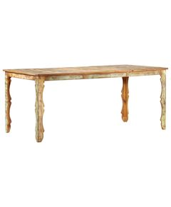 Tavolo da pranzo 180x90x76 cm in legno massello di recupero