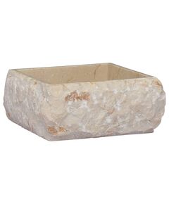 Lavandino crema 30x30x13 cm in marmo