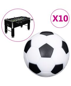 Palline per calcio balilla 10 pz 32 mm abs