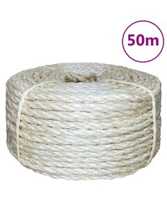 Corda in sisal 100% 6 mm 50 m