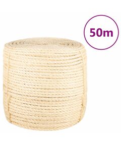 Corda in sisal 100% 8 mm 50 m