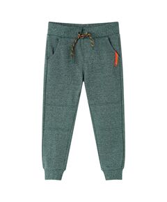 Pantaloni tuta per bambini verde scuro 92