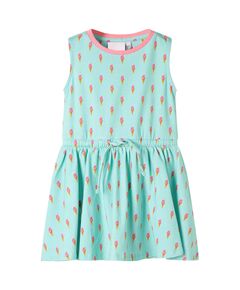 Abito da bambina con coulisse menta chiaro 128