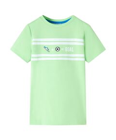 Maglietta per bambini verde neon 92