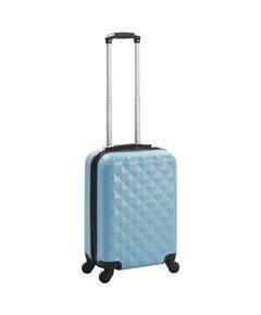 Trolley a custodia rigida blu abs