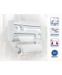 Leifheit portarotoli a parete parat f2 bianco 2577