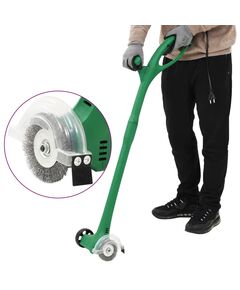 Spazzatrice elettrica per erbacce 140 w verde