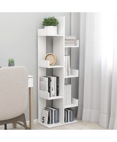 Libreria bianca 48x25,5x140 cm in truciolato