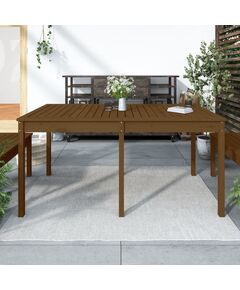 Tavolo da giardino miele 159,5x82,5x76cm legno massello di pino