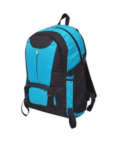 Zaino da trekking 40l nero e blu