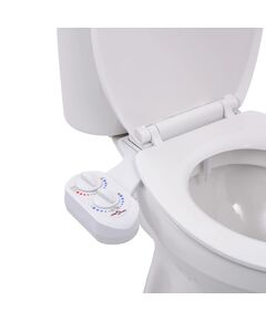 Bidet accessorio per wc acqua calda e fredda a ugello singolo