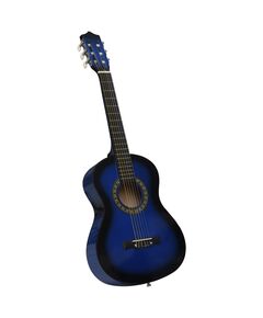 Chitarra classica per principianti e bambini blu 1/2 34"