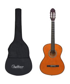 Chitarra classica per principianti con custodia 4/4 39"