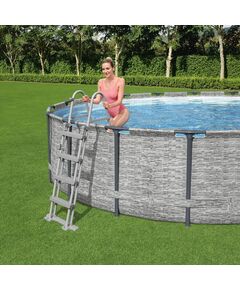 Bestway scaletta per piscina flowclear a 4 gradini 122 cm