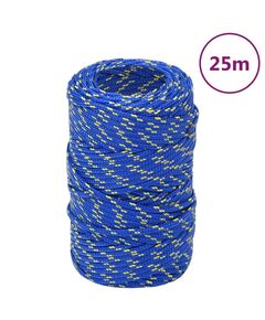 Corda nautica blu 2 mm 25 m in polipropilene