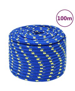 Corda nautica blu 12 mm 100 m in polipropilene