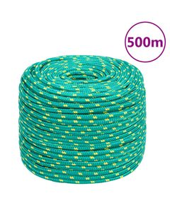 Corda nautica verde 10 mm 500 m in polipropilene