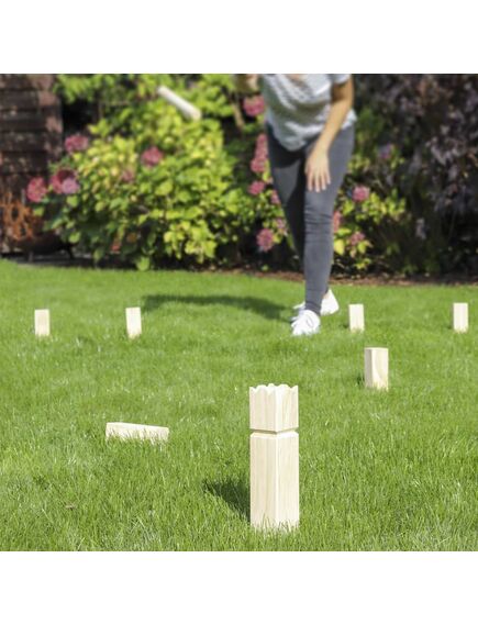 Hi gioco dei kubb per esterni in legeno