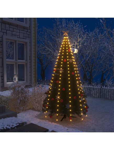 Rete di luci per albero di natale con 250 led 250 cm