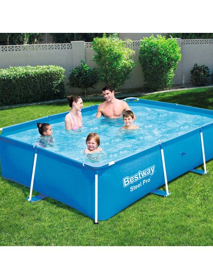 Bestway piscina steel pro con telaio in acciaio 259x170x61 cm 56403