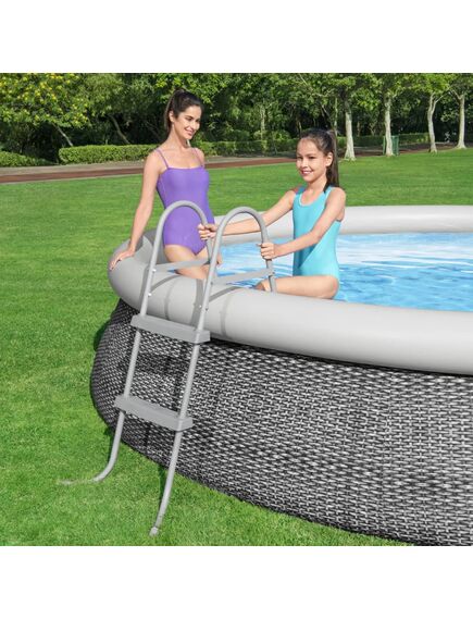 Bestway scaletta per piscina a 2 gradini flowclear 84 cm