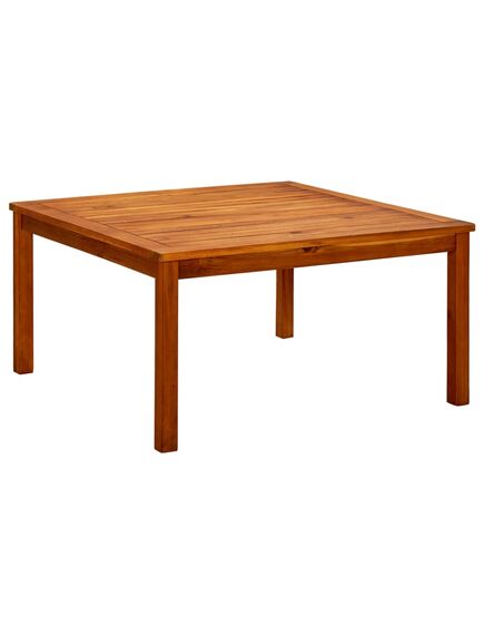 Tavolino da giardino 85x85x45 cm in legno massello di acacia