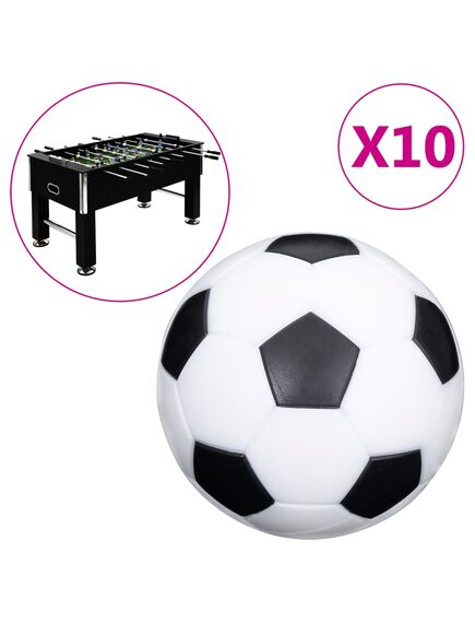 Palline per calcio balilla 10 pz 32 mm abs