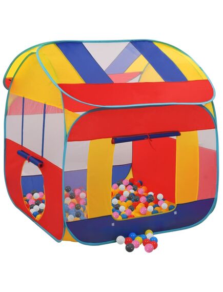 Tenda da gioco con 550 palline 123x120x126 cm