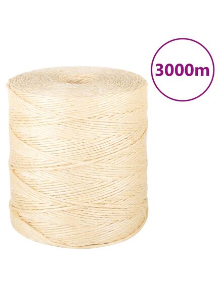 Corda in sisal 100% 2 mm 3000 m