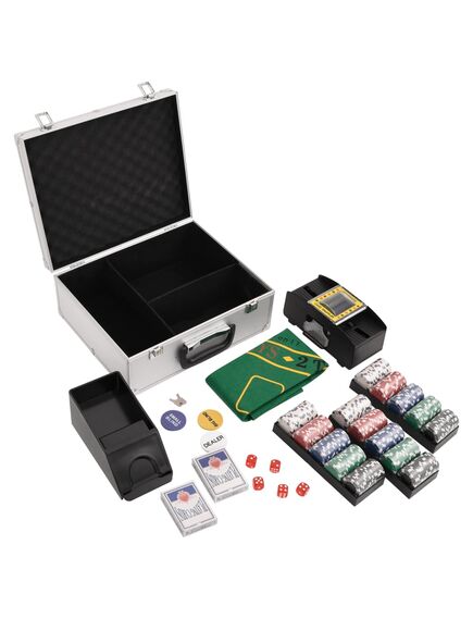 Set di fiches da poker 300 pz 11,5 g