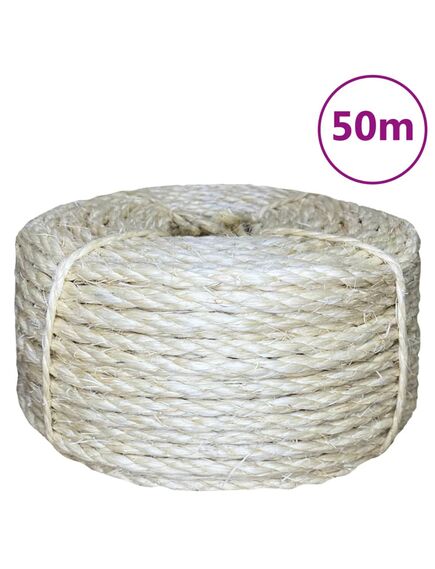 Corda in sisal 100% 6 mm 50 m