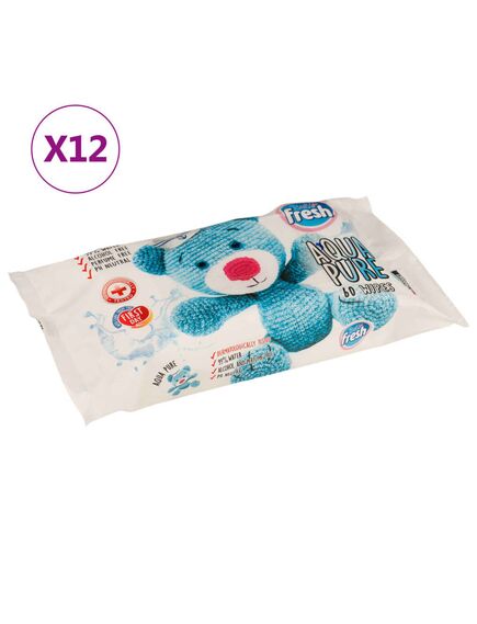 Salviette per bambini 12 confezioni 720 salviette