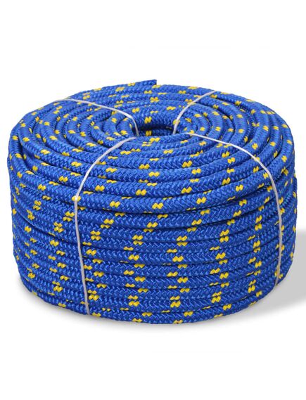 Corda nautica in polipropilene 10 mm 50 m blu