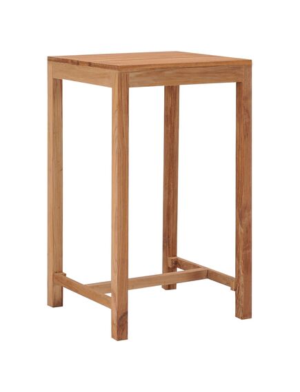 Tavolo da bar da giardino 60x60x105 cm legno massello di teak