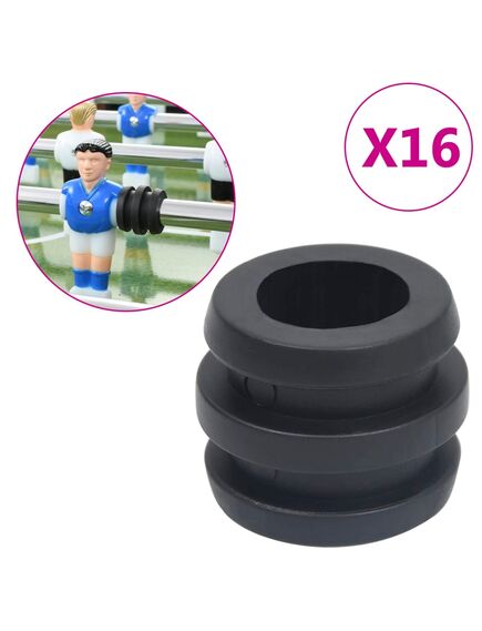 Tappi per asta da calcio balilla per aste da 15,9/16 mm 16 pz