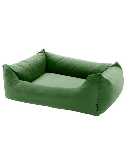 Madison letto per cani velvet 80x67x22 cm verde