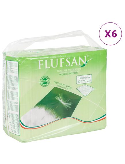 Flufsan traversa per incontinenza 90 pz 60x90 cm