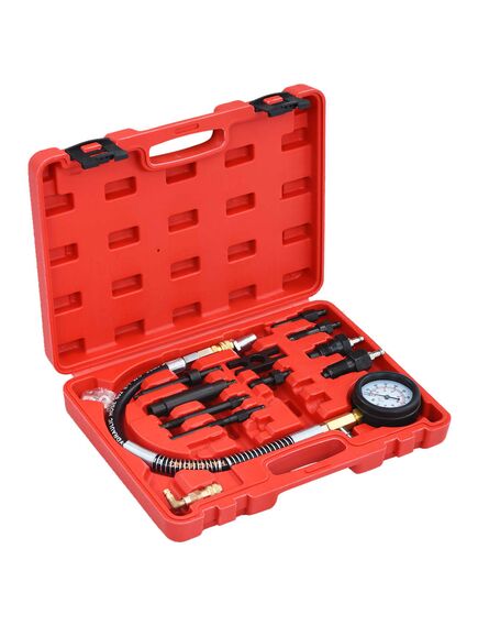 Kit tester di compressione 12 pz per motori diesel