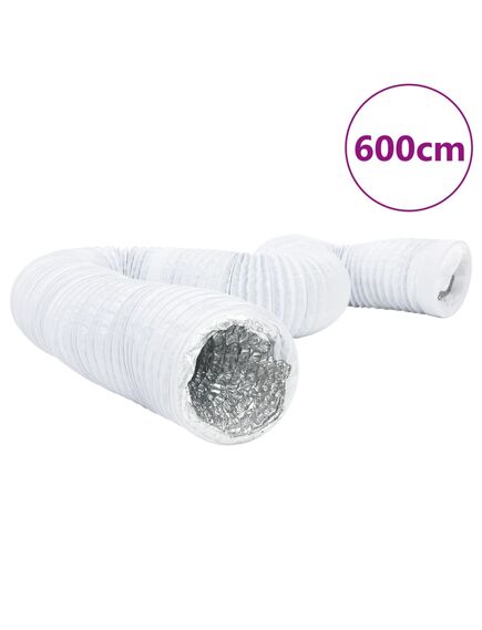 Condotto di ventilazione in alluminio e pvc 6m Ø10cm