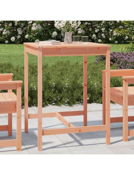 Tavolo da giardino 82,5x82,5x110cm in legno massello di douglas