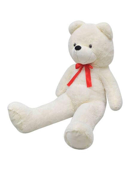 Orsacchiotto di peluche xxl bianco 135 cm