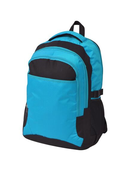 Zaino da scuola 40 l nero e blu