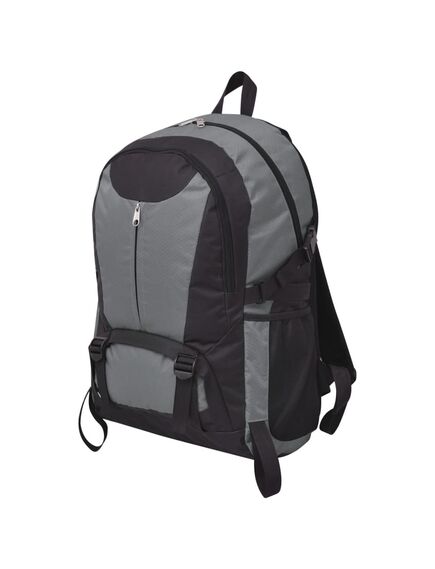 Zaino da trekking 40l nero e grigio