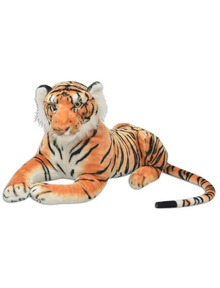 Giocattolo in peluche tigre marrone xxl