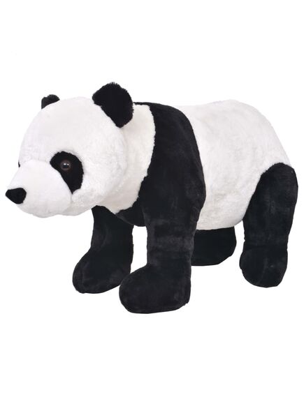 Panda in peluche in piedi nero e bianco xxl