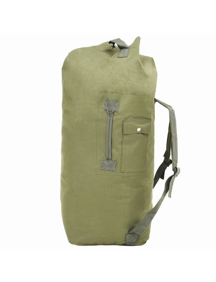 Borsone da viaggio stile militare 85 l verde oliva