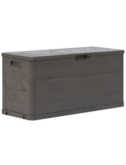 Baule da giardino 280 l marrone