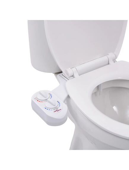 Bidet accessorio per wc acqua calda e fredda a ugello singolo