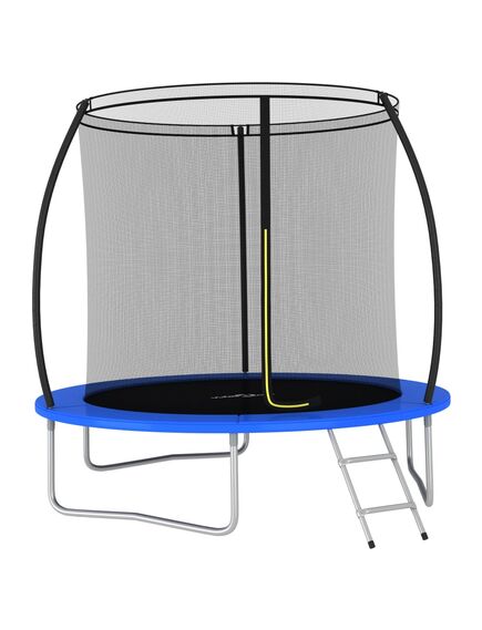 Set trampolino rotondo 244x55 cm 100 kg