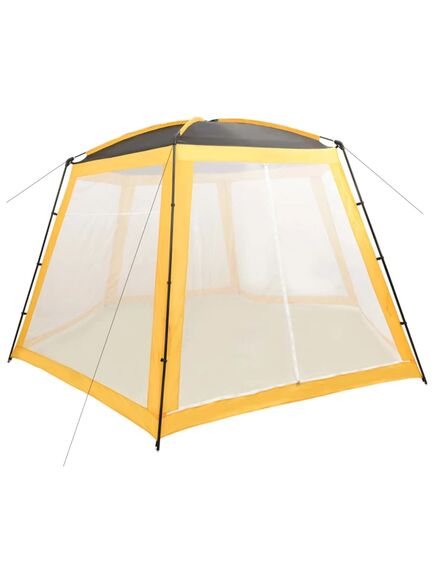 Tenda per piscina in tessuto 500x433x250 cm gialla